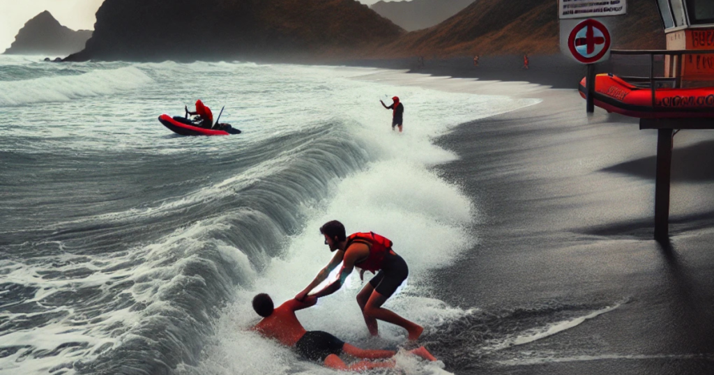 Real-Life Incidents at Piha Beach
