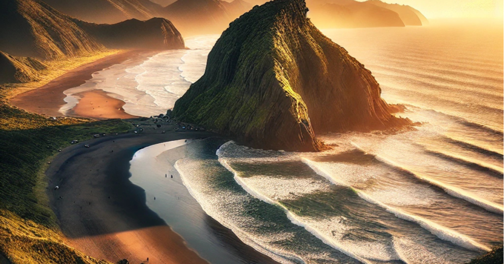 History of Lion Rock at Piha Beach